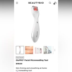 BeautyBio GloPRO Microneedling & Eye attachment